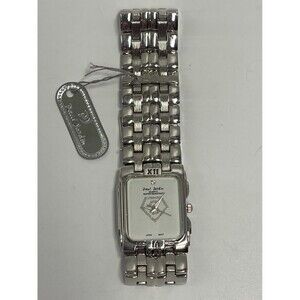 Paul Jardin Men’s Silver Superman Symbol Watch Working Battery